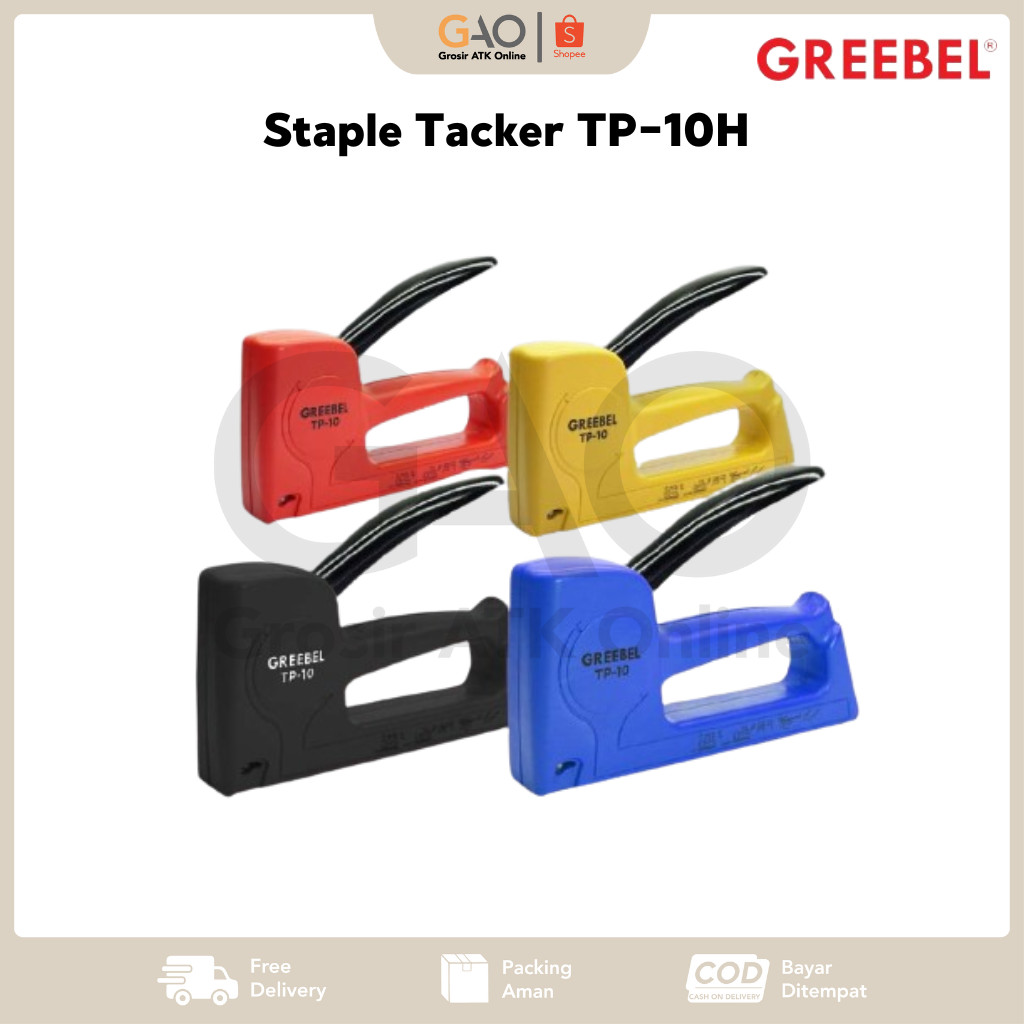 

Staple Tacker Greebel TP-10 /Stapler Tembak Greebel TP-10