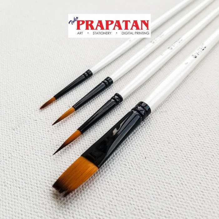 

Kuas Lukis V-TEC set 4 pcs A0286/4 / V-TEC Paint Brush -YY41