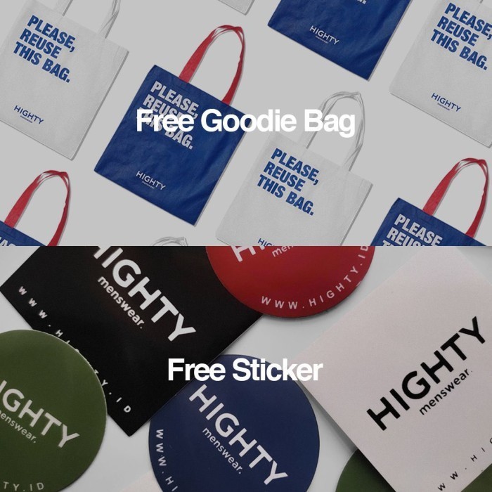 HIGHTY Navy Grey Tartan Relaxed Flannel Pants | Celana Flanel Santai - S