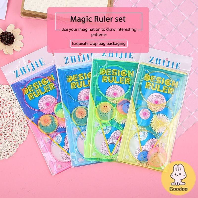 

Kreatif Sihir Ragam Papan Gambar Penguasa Anak-anak Siswa Teka-teki Mainan Menggambar Lukisan - GOOD