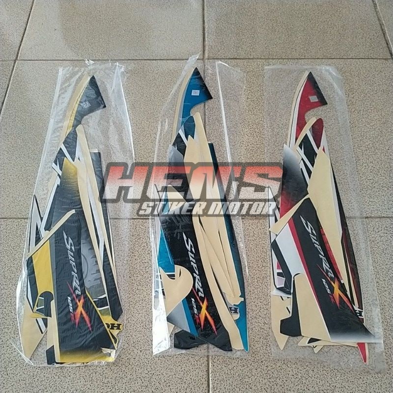 Striping Supra X 125 R tahun 2008