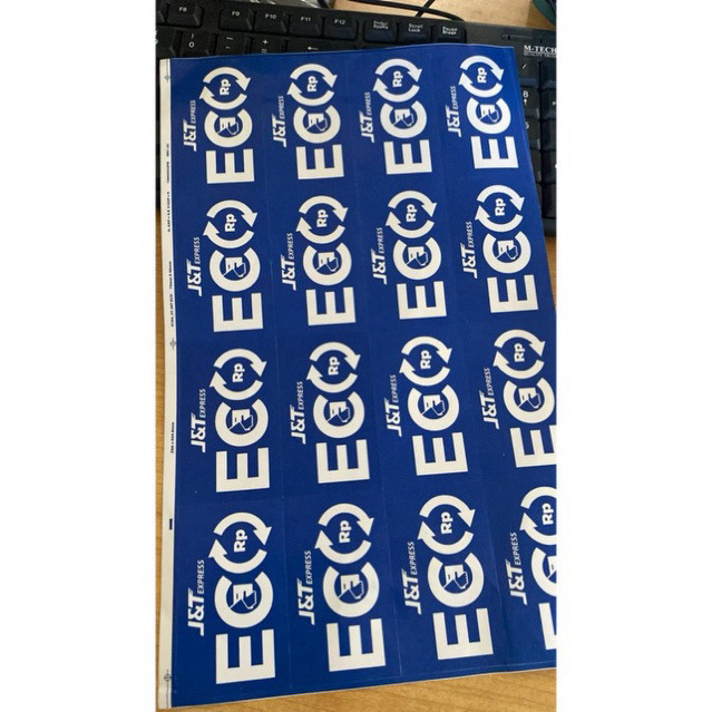 

Stiker ECO JNT Sticker isi 2000pcs lembar ready stock RB9
