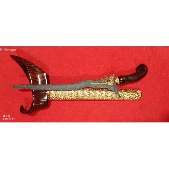 

keris jangkung lar manga kinatah warangka ladrang sepuh kamandungan b murah