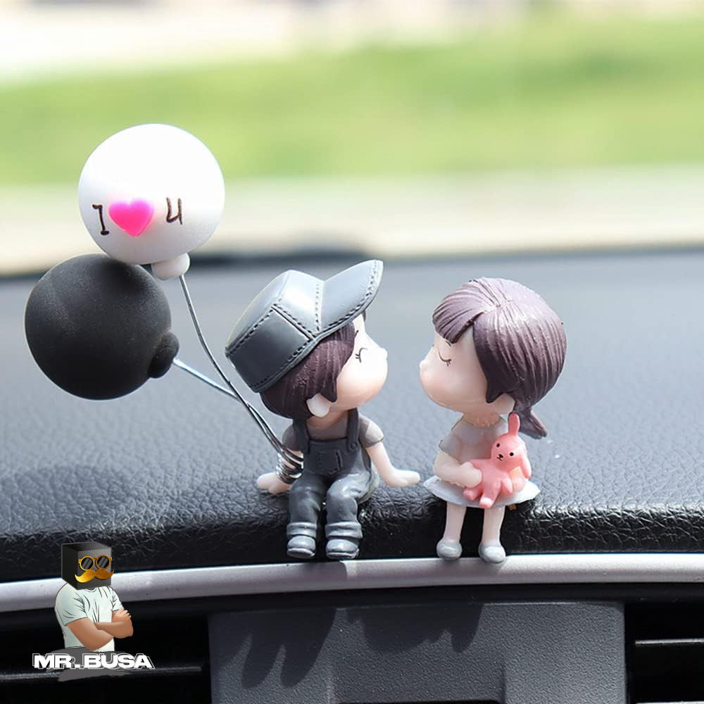 Boneka Couple Imut Lucu / Miniatur Boneka Anak Laki