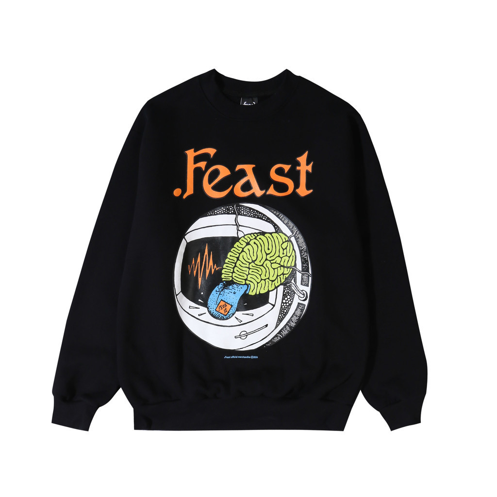 .Feast - Braindead - Sweatshirt - Black