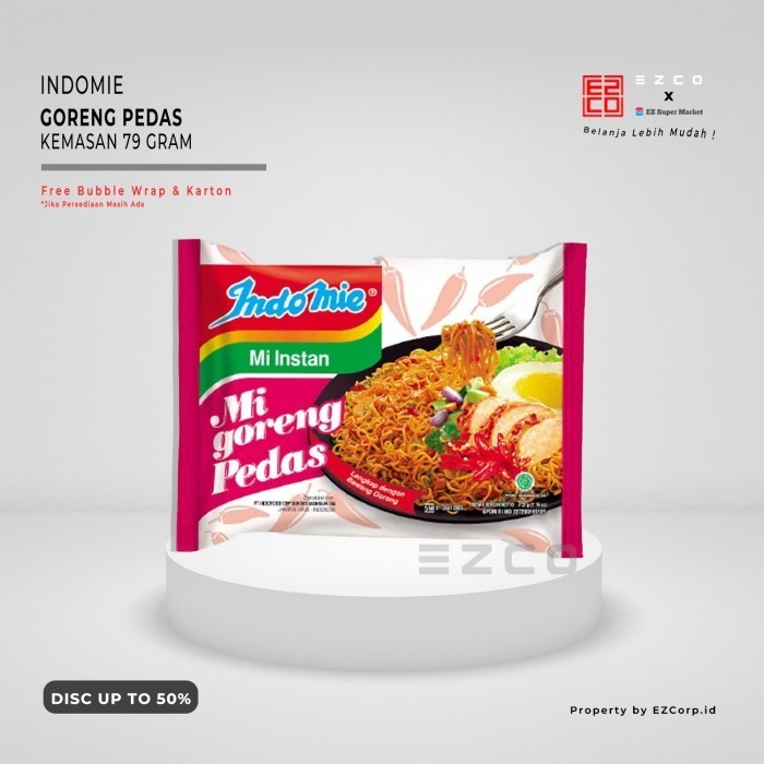 

INDOMIE GORENG PEDAS 79 GRAM