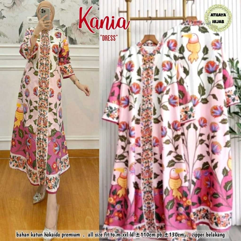 BICBD Baju Gamis Wanita KANIA DRESS From AtHAYA