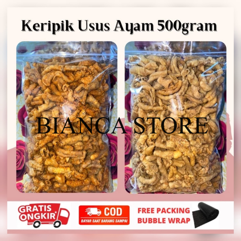 

KERIPIK USUS CRISPY PEDAS DAUN JERUK