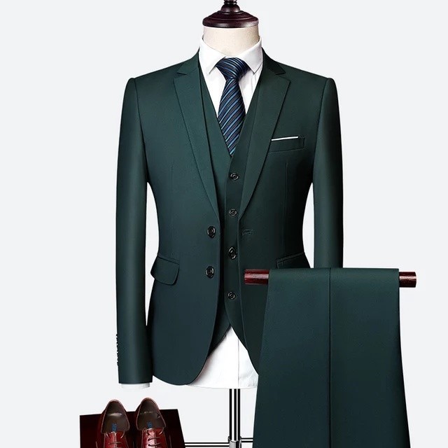 SILAS Jas Wedding semi WOOL  blazer pria jas cowok jas hitam pria jas pengantin pria jas pria jas pr