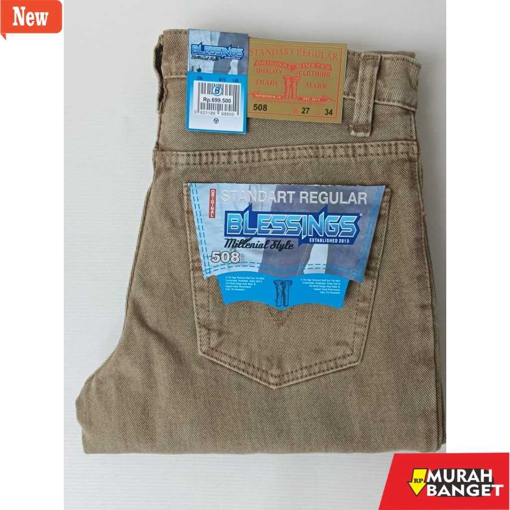 Celana denim pria- SL Celana standar pria celana jeans Pria standar celana Pria jeans standar regule