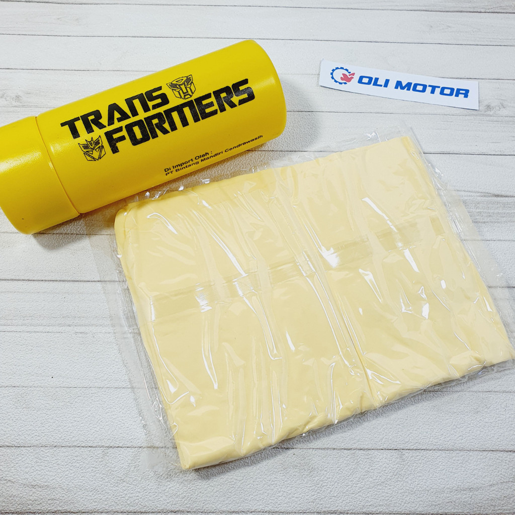 Kain Lap Kanebo Microfiber TRANSFORMER chamois pembersih ukuran 30 cm x 40 cm