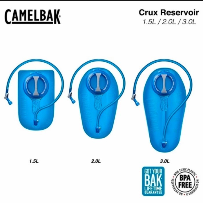 waterbladder camelbak crux wadah air ultralight  original - 2 liter
