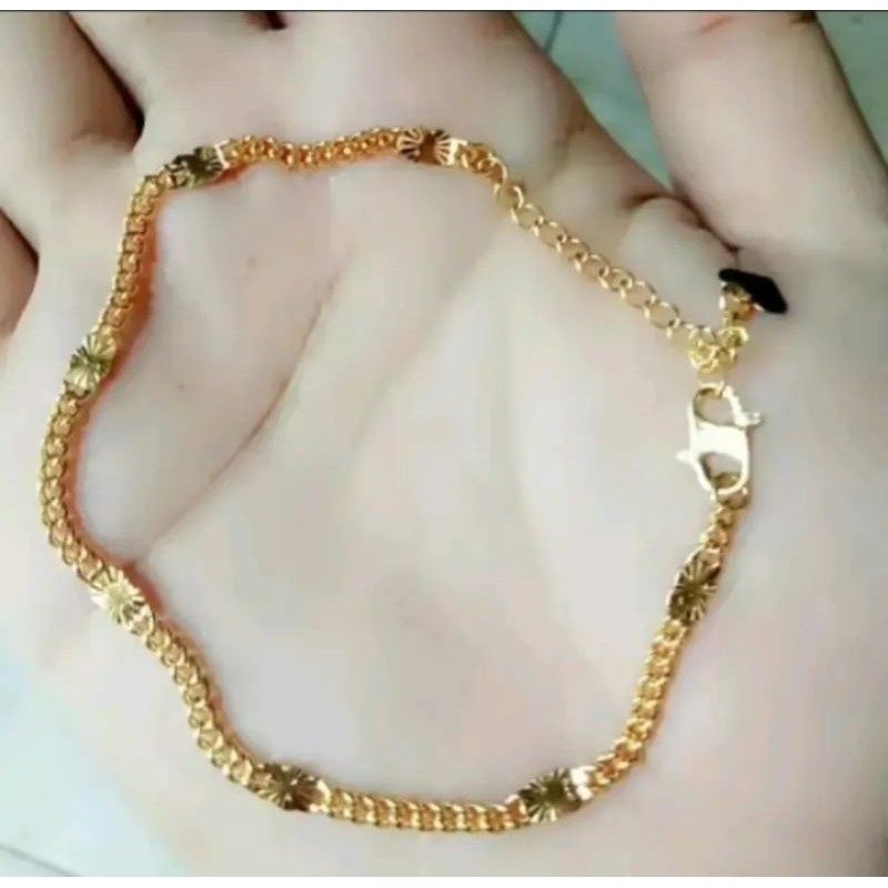 AKSESORIS WANITA Gelang Titanium Wanita Anti Karat