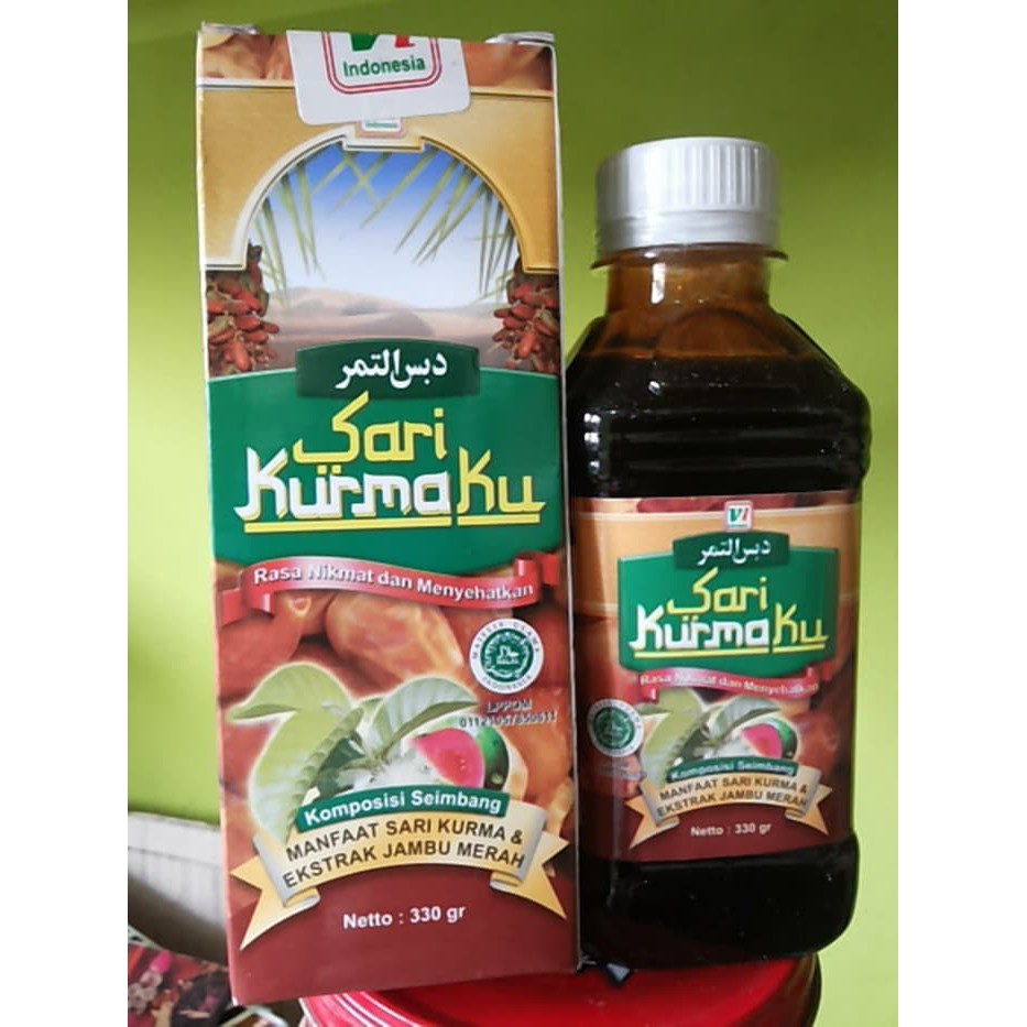 

Sari Kurma Ku Ekstrak Jambu Merah 330 gr Nutrisi Sakit Demam Berdarah