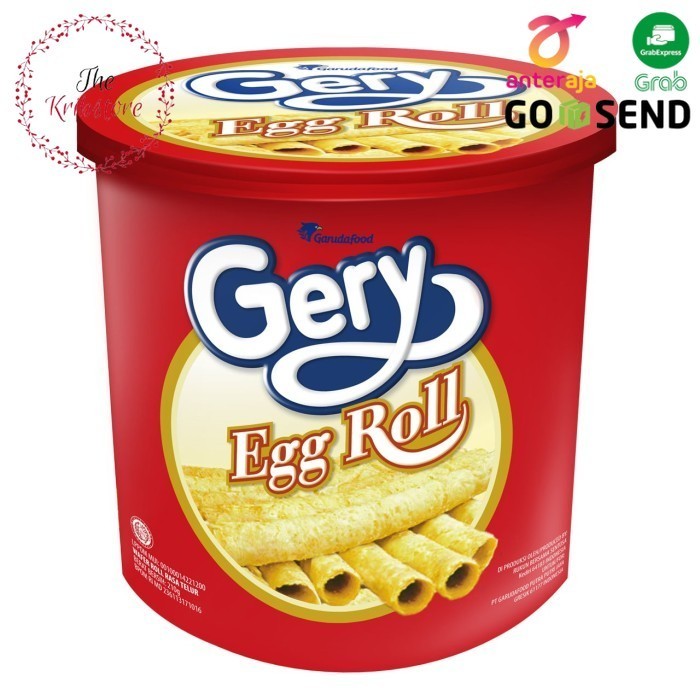 

GERY Egg Roll Bukcet Topless 210 gr