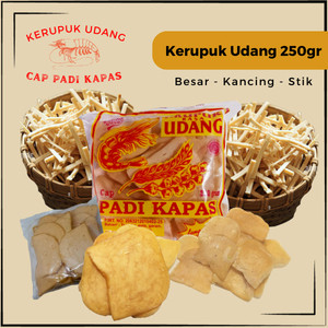 

Kerupuk Udang Aneka Bentuk Mentah Siap Goreng Cap Padi Kapas Krupuk Oleh Oleh Khas Cirebon Asli