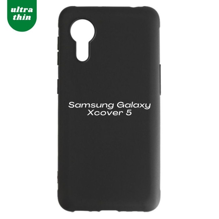BLACK MATTE SOFT CASE SAMSUNG GALAXY XCOVER 5 / TPU CASING XCOVER5