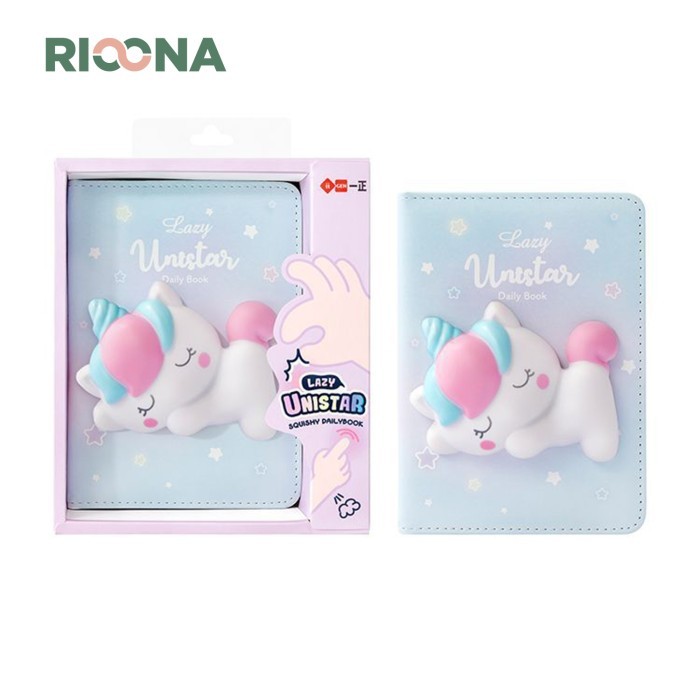 

ANDMA Squishy Book Daily Notebook Agenda Buku Catatan Anak Buku Tulis Diary - Unistar