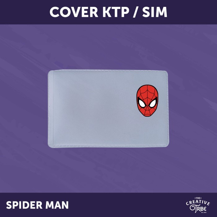 

Marvel - Cover KTP / SIM - Sampul Plastik Mika Pelindung Kartu - Venomized, PASANG SENDIRI