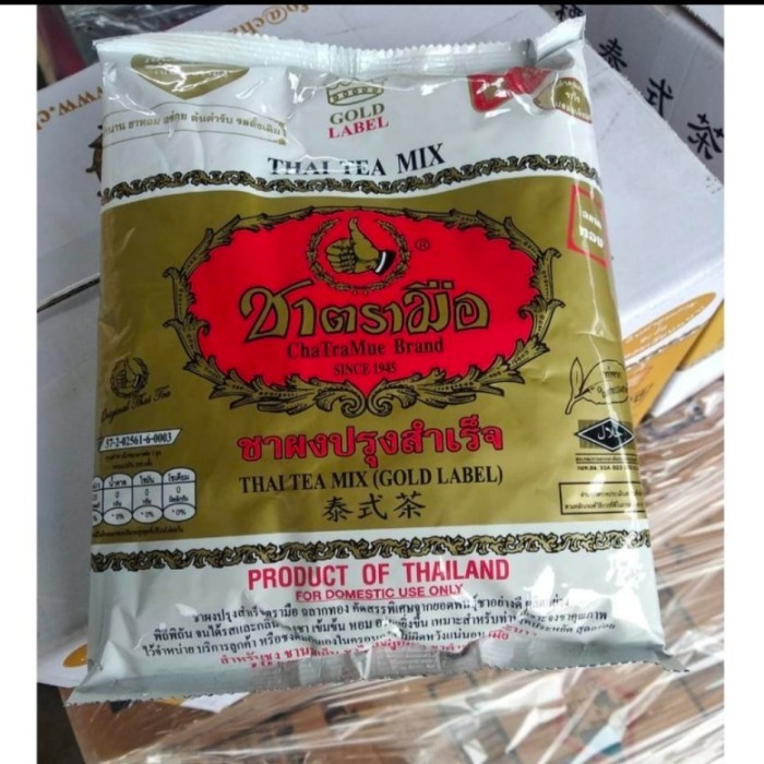 

Thai Tea GOLD LABEL ChaTraMue 400Gr - Thaitea MERAH