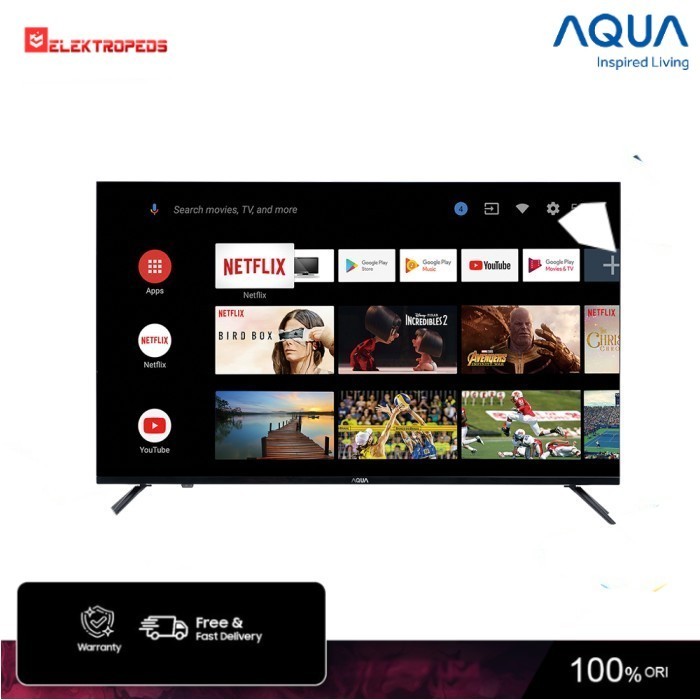 Aqua 32 Inch Full HD Google Smart TV AQT32K701AF - Aqua