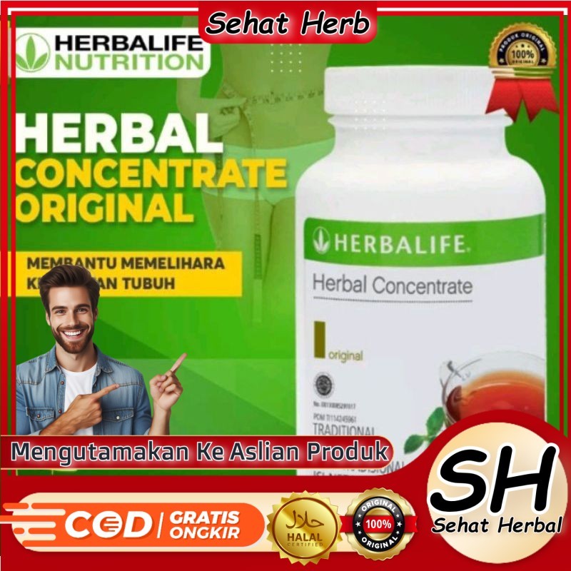 Tea Herbalife Teh Herbalife Thermo Original TEA HERBALIFE CONCENTRATE_ORIGINAL Pembakar Lemak Penuru
