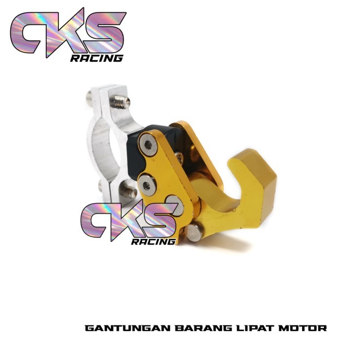 GANTUNGAN BARANG MOTOR VARIASI PCX RX KING VIXION XABRE DLL GANTUNGAN - Gold