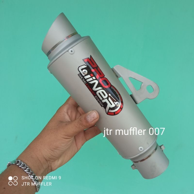 Silincer slencer knalpot Proliner tr1 r dm 50mm pnp Vixion cbr 150r mx king ninja 250 fi nmax vario 