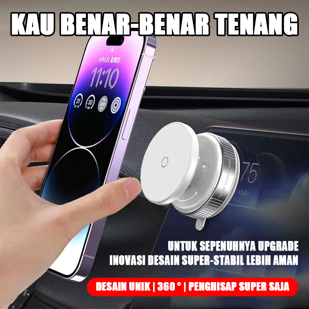 Holder Mobil Phone Holder Suction Car Phone Hp Hp Mobil Stand Holder Holder Vacuum Holder Magnet