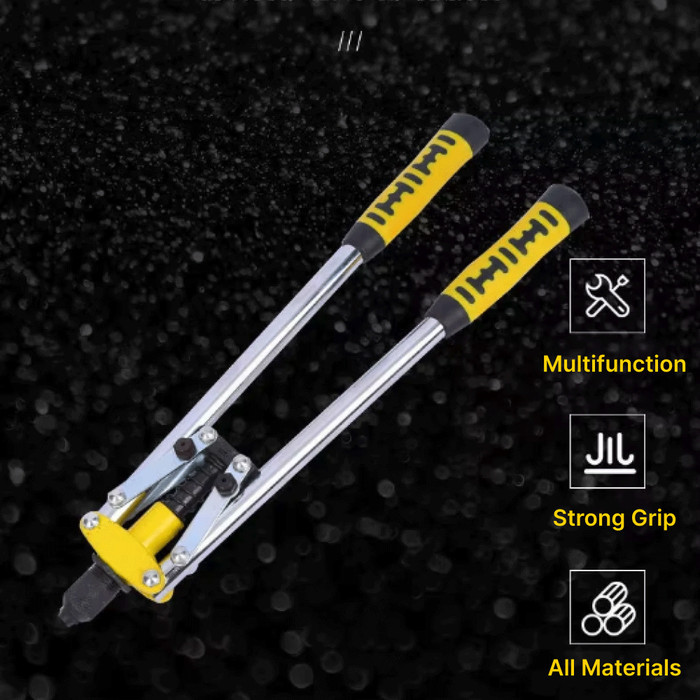Tang Rivet Manual Rivet Gun Double Handle Riveter 17 Inch Manual Rivet Pliers Rivet Gun Double Handl