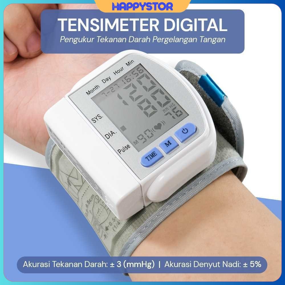 Tensimeter Digital Pengukur Tekanan Darah Wrist Monitor - CK-102S