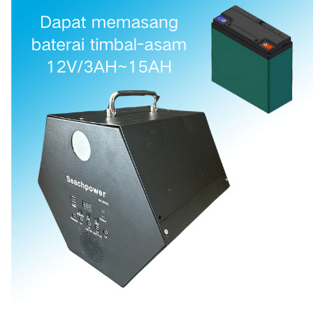 Speaker musik Bluetooth  paket Portable Power Station DC