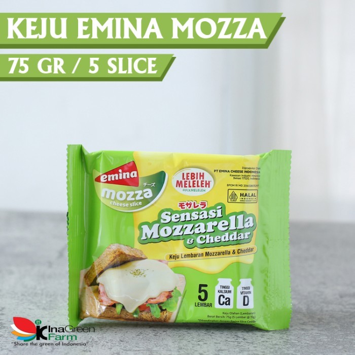 

Emina Keju Slice Mozzarella Inagreen