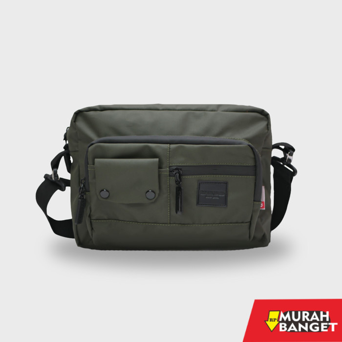 tas selempang wanita simple elegan Tas Selempang Pria Wanita Waterproof Slingbag Pria Wanita Waterpr