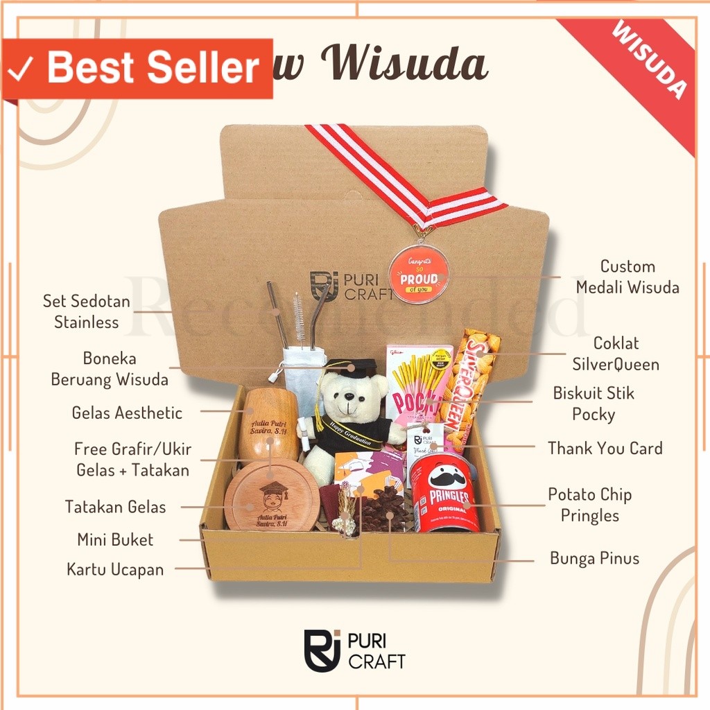 Souvenir Wisuda Semprotulation Anniversary Pernikahan Lucu Unik KReatif / JEW WISUDA Series / FREE U