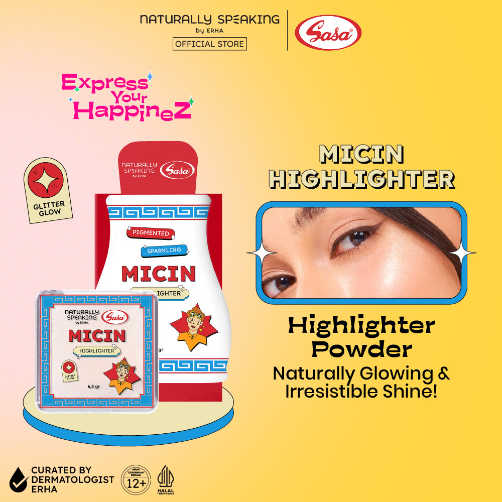 Naturally Speaking by ERHA x SASA Micin Highlighter 6.5 gr