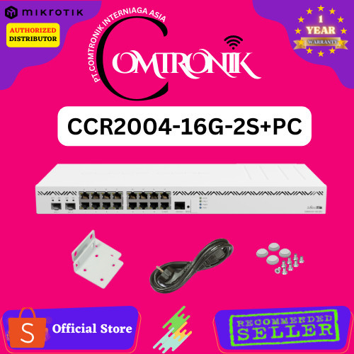 Mikrotik CCR 2004 16G 2S+ CCR2004-16G-2S+