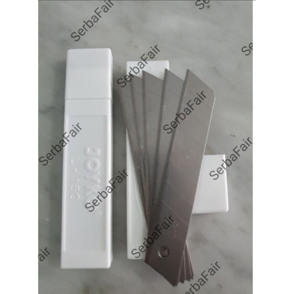 

Cutter Blade Refill Isi Cutter Besar Pemotong Joyko L-150 1 Tube 5 Pcs Tajam