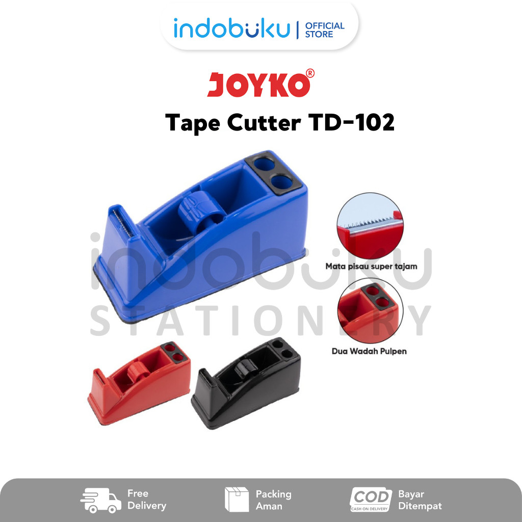 

Tape Cutter Joyko Pemotong Pita Perekat Joyko TD-102