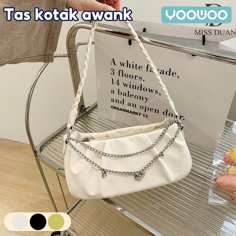 YooWoo-Tas jinjing / tas bahu / tas undangan / tas tali rantai / tas tali kepang / mini tas / tas ke