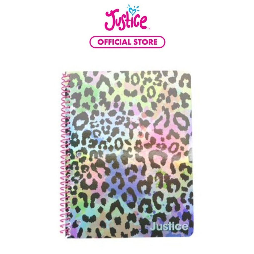 

Justice Girls Single Subject Notebook Cheetah - Buku Tulis Anak