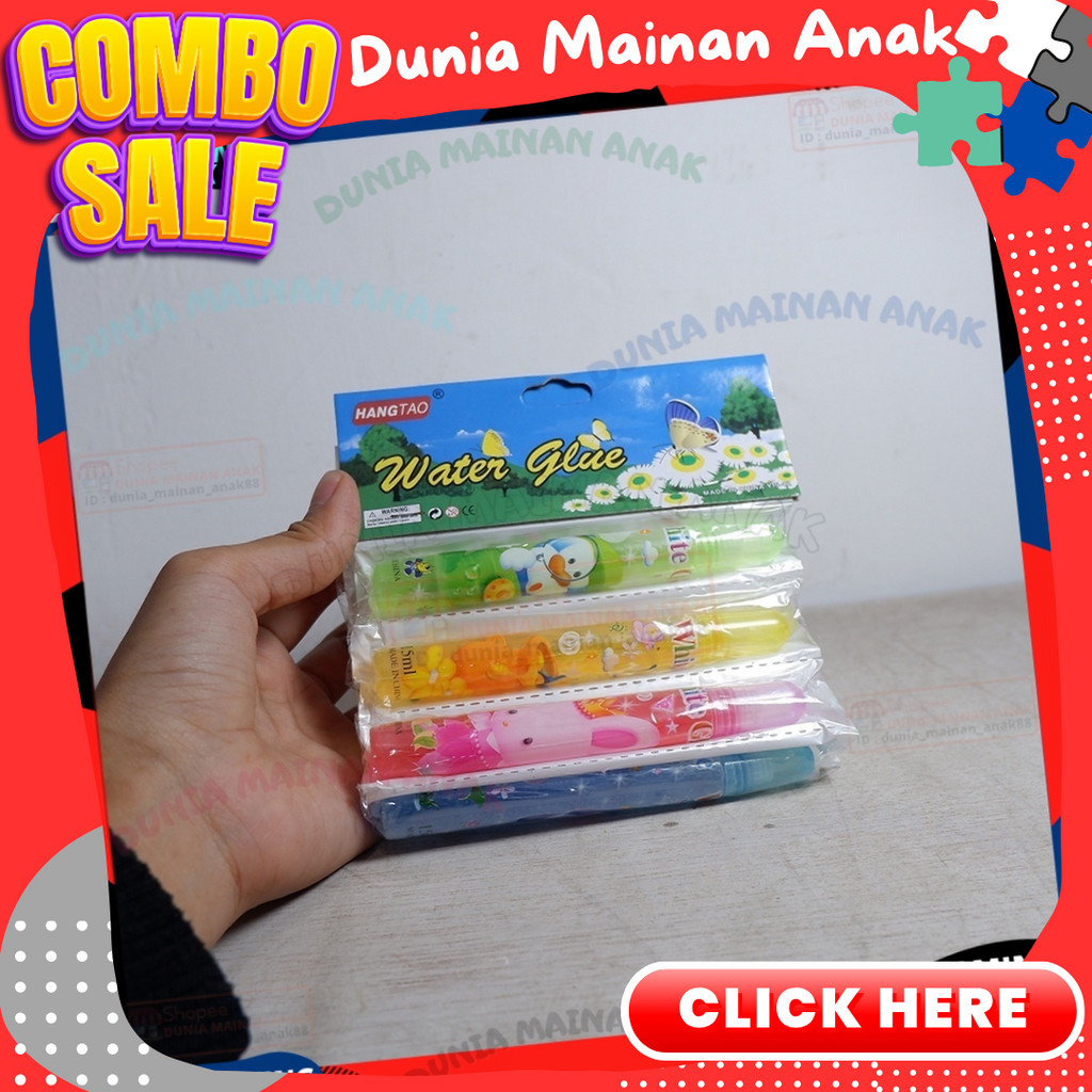 

lem Kertas glue renteng cair 15 ml lem kertas water glue perekat Best Seller