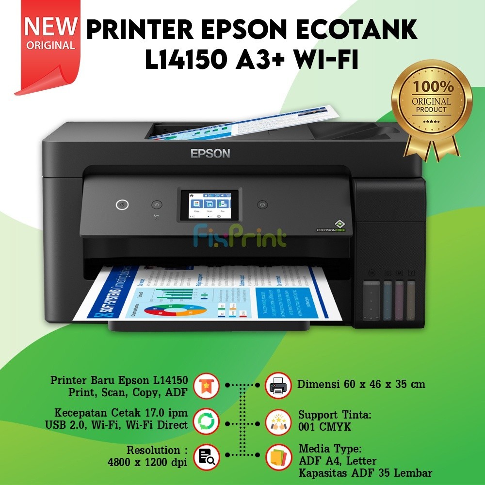 Printer Epson Ink Tank EcoTank  M15140 / L14150 / L15150 / L15160