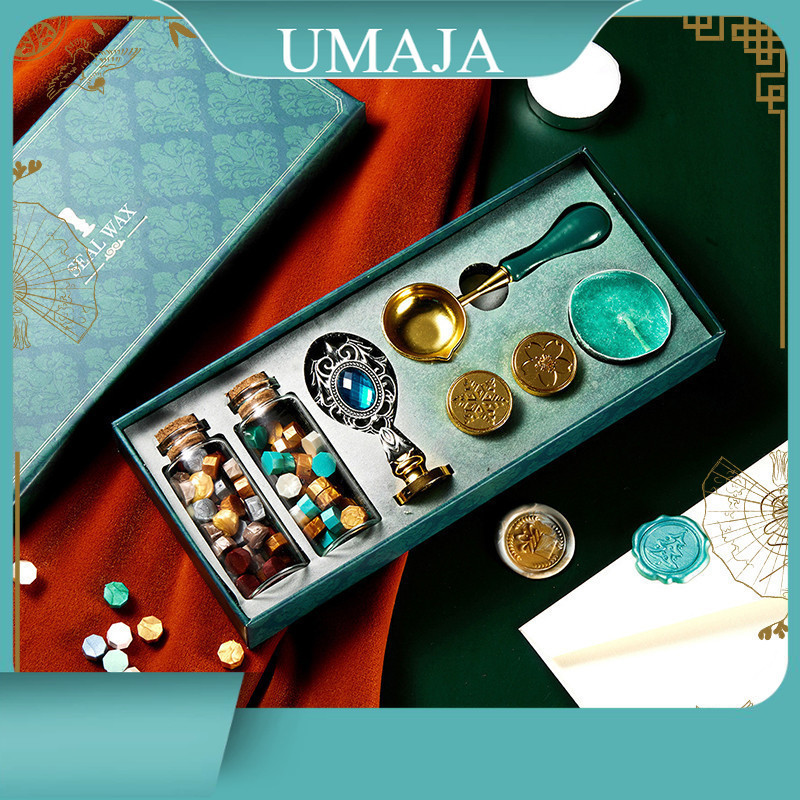 

Umaja DIY Seal Wax Beads Set Retro Stempel Segel Li