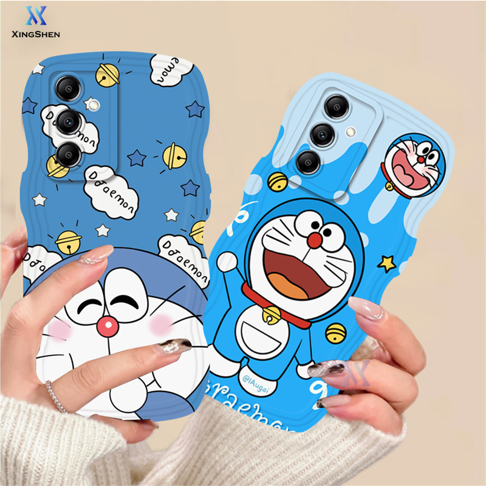 Samsung A54 S23 FE A05S A05 A24 A05 A05S A14 A13 A04e A04 A04s A10s A20s A30s A21s A12 A02s A32 A03 A51 A23 A50s A52s A50 A03s A52 A11 A20 M11 M12 Cute Cartoon Anime Doraemon Innovative Design Durable Soft TPU Phone Case XingShen