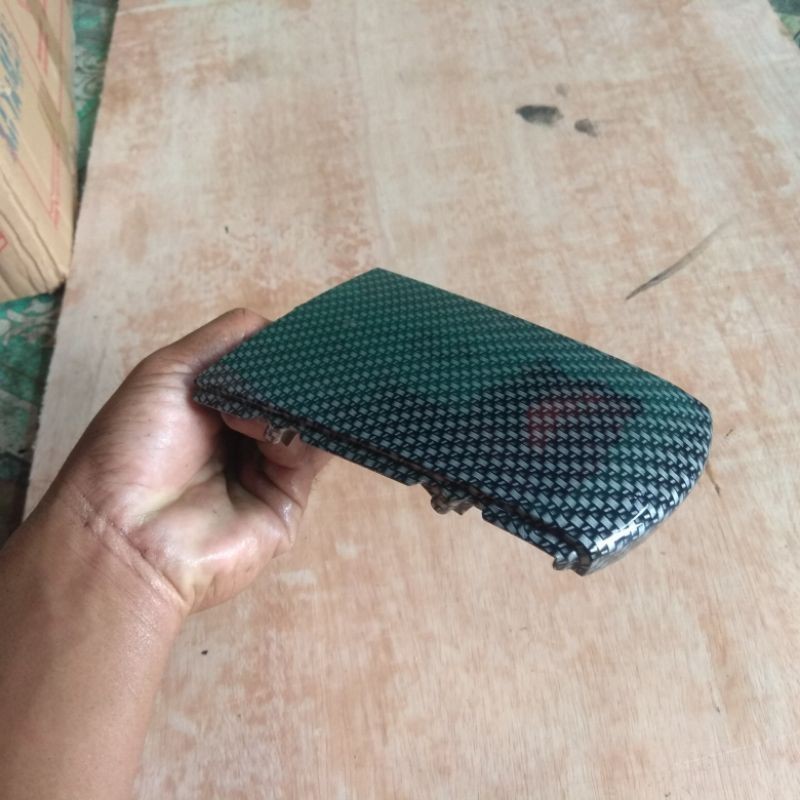 Sambungan bodi atas supra x 125 karbon/Cover Stop lamp supra x 125 karbon