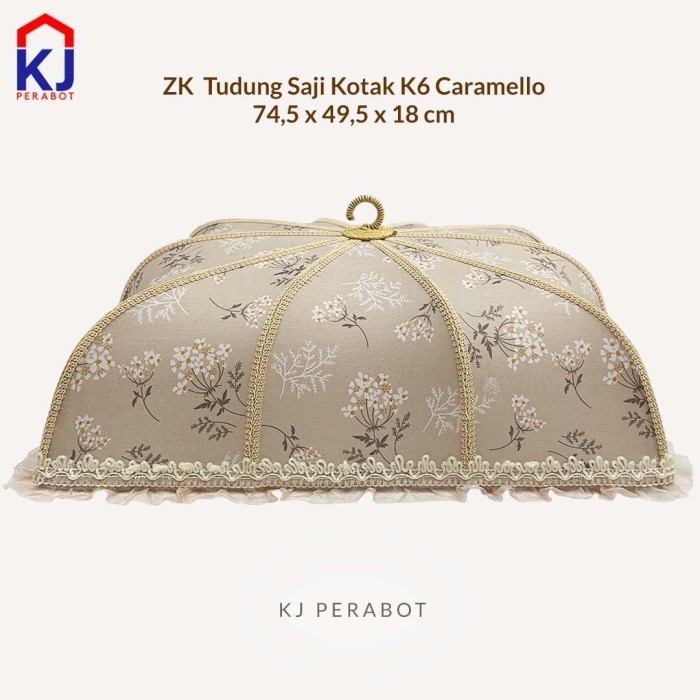 TUDUNG SAJI KOTAK BESAR - GREEN TEA