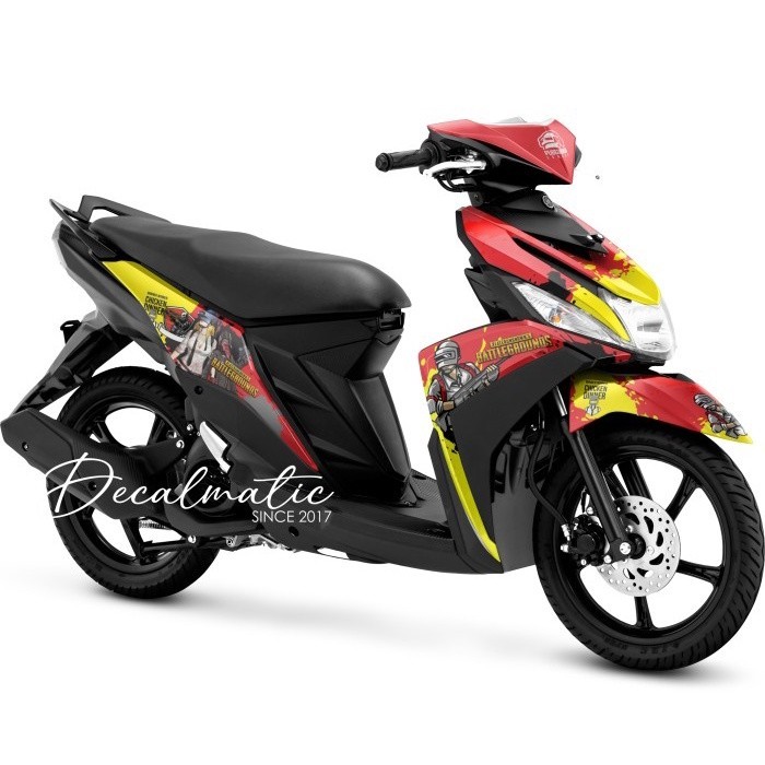 Decal Mio M3 Full Body Stiker Full body Motor Mio Z Sticker Mio 125 pubg