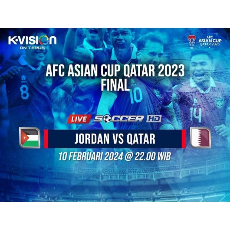 Paket GIBOL K VISION Paket Timnas AFC Asian Cup Qatar 2023 Piala Asia Sepak Bola Paket GB01 K-Vision