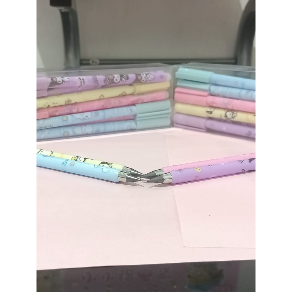 

Pensil eternal motif sanrio pensil abadi tanpa diraut 12 pcs karakter